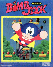 Bomb Jack (1984) gameplay screenshot