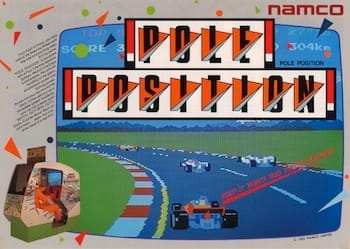 Pole Position (1982) gameplay screenshot